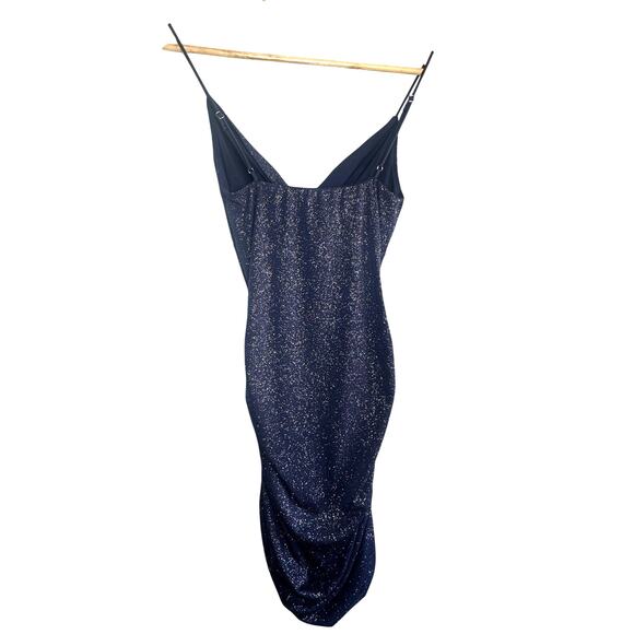 Lucy in the Sky Sparkly Ruched Mini Dress | Small - Picture 5 of 6